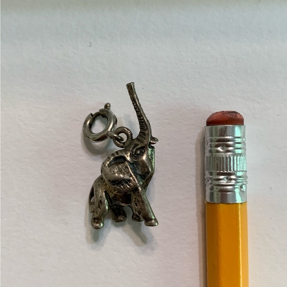 .925 Pure Sterling Silver Elephant Charm - Picture 3 of 3